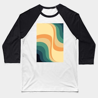 Retro waves Baseball T-Shirt